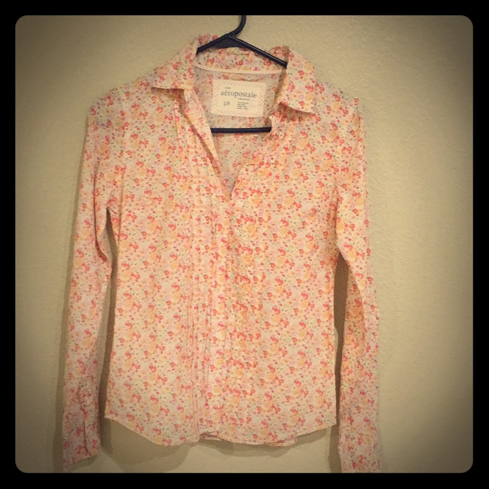 Casual Collared Long Sleeve Shirt